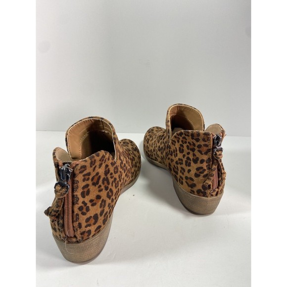 Ankle Boot Womens Leopard Journey Collection Footwear Livvy Size 8 - Picture 8 of 11